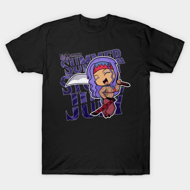 Chibi Summer Storm July T-Shirt by SetaMasters